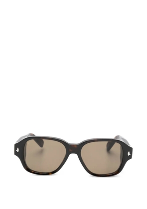 Sestini Eyewear Carlo III geometric sunglasses - Brown