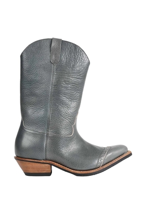 OUR LEGACY Consultant cowboy boots - Grey