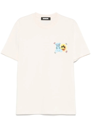 BARROW teddy bear-print T-shirt - Neutrals