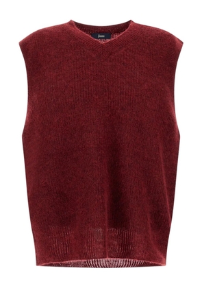 Herno V-neck vest - Red