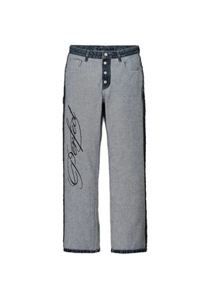 Marc Jacobs Perfect Imperfect stripe jeans - Grey
