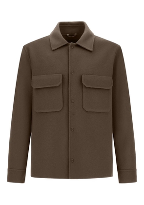 Herno wool overshirt - Brown