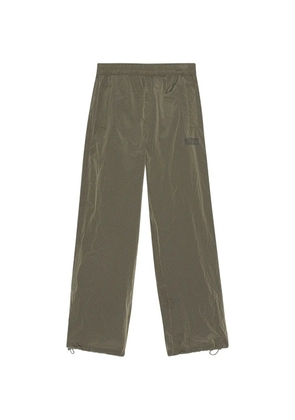 GANNI drawstring trousers - Green