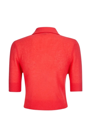 ELY ELY margot polo top - Red