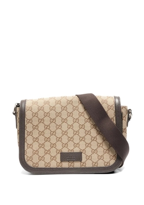 Gucci Pre-Owned 2010s GG canvas shoulder bag - Brown