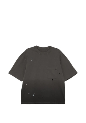 CROQUIS gradient-effect T-shirt - Grey