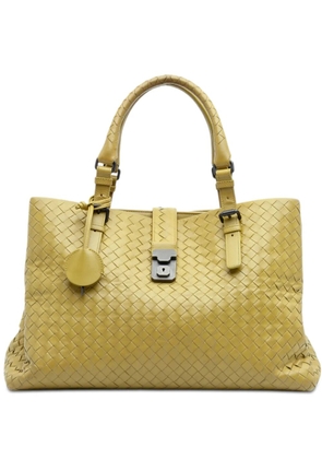 Bottega Veneta Pre-Owned 2012-2026 Medium Nappa Intrecciato Roma tote bag - Yellow
