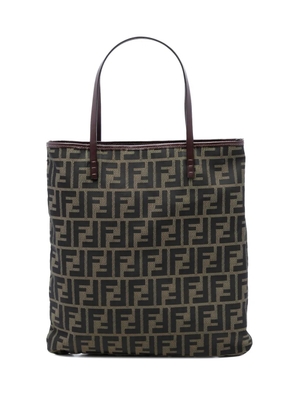 Fendi Pre-Owned 2000-2010 Zucca Canvas tote bag - Brown