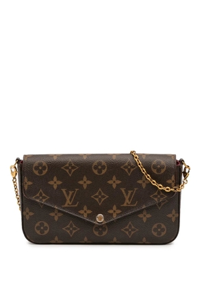 Louis Vuitton Pre-Owned 2016 Monogram Pochette Felicie crossbody bag - Brown