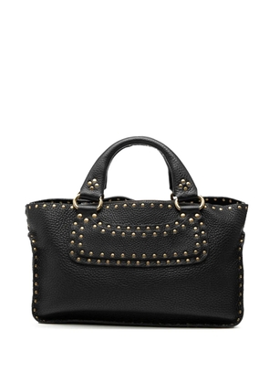 Celine Pre-Owned 20th Century Studded Leather Boogie handbag - Black