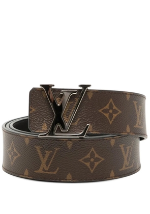 Louis Vuitton Pre-Owned 2020 Monogram LV Initiales Reversible belt - Brown