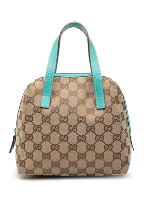 Gucci Pre-Owned 2000-2015 Mini GG Canvas Balthus Tofu Bag handbag - Brown