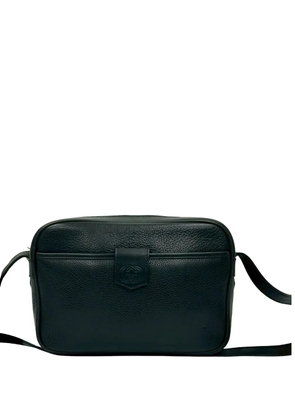 Gucci Pre-Owned 20th Century Grained Calfskin Interlocking G crossbody bag - Black