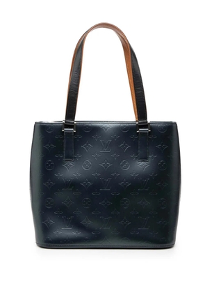 Louis Vuitton Pre-Owned 2002 Monogram Mat Stockton tote bag - Blue