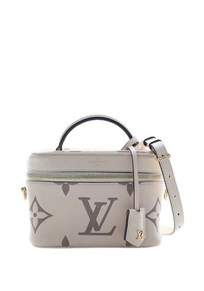 Louis Vuitton Pre-Owned 2020 Bicolor Monogram Giant Empreinte Vanity PM satchel - Brown