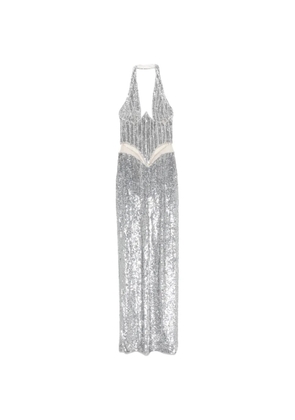 Cristina Savulescu The Glow sequin maxi dress - Silver