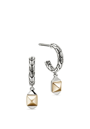 John Hardy sterling silver stud earrings