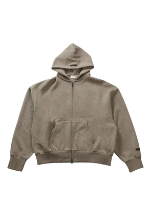 FEAR OF GOD ESSENTIALS zip-up hoodie - Neutrals