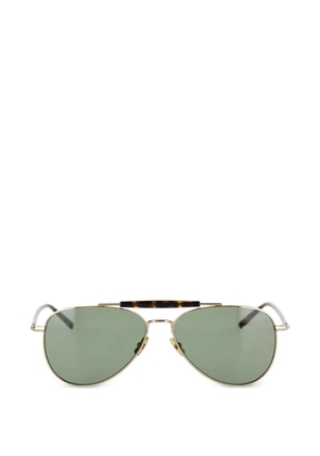 Saint Laurent Eyewear pilot sunglasses - Brown