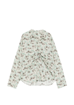 JNBY floral-print blouse - Green