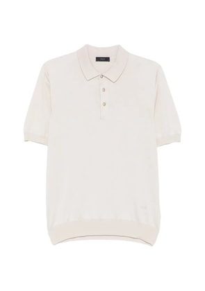 Fay short-sleeves polo shirt - Neutrals