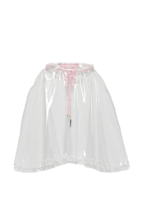 Vivetta chain-detail raincoat - White