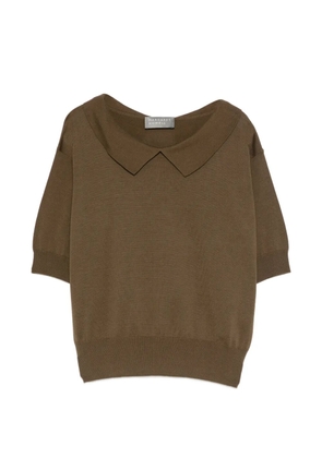 Margaret Howell collared T-shirt - Green