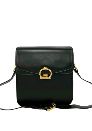 Celine Pre-Owned 2000-2025 Leather Horse Carriage crossbody bag - Black