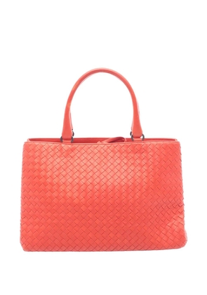 Bottega Veneta Pre-Owned 2012-2026 Nappa Intrecciato tote bag - Red