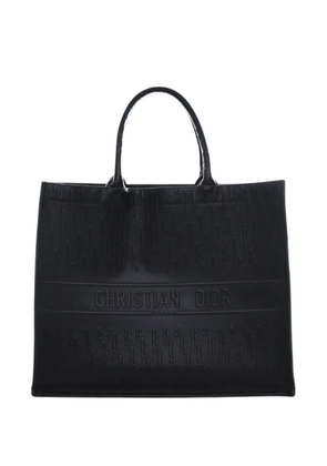 Christian Dior Pre-Owned 2021 Large Oblique Embossed Book tote bag - Black