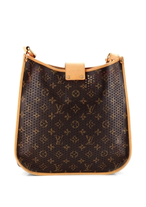 Louis Vuitton Pre-Owned Musette Handbag Perforated Monogram Canvas crossbody bag - Brown