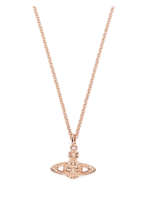 Vivienne Westwood Orb-pendant crystal-embellished necklace - Pink