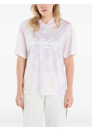 adidas V-neck T-shirt - Pink