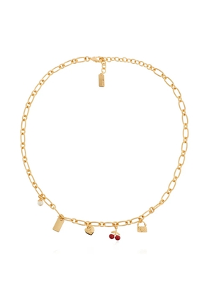 Coach multi-pendant necklace - Gold