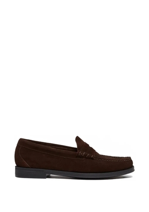 G.H.Bass penny suede loafers - Brown
