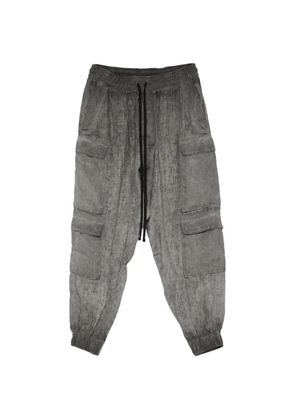 Thom Krom drawstring cargo pants - Grey