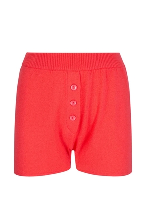 ELY ELY Matilda button shorts - Red