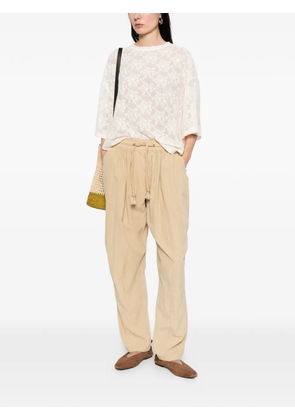 IMPERIAL patterned top - Neutrals