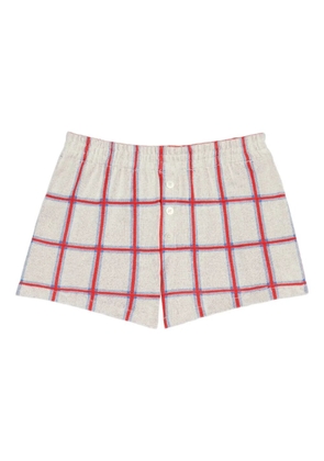 Guest In Residence Picnic shorts - White