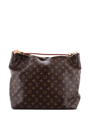Louis Vuitton Pre-Owned Sully Handbag Monogram Canvas PM hobo bag - Brown