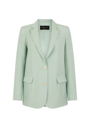 Fabiana Filippi button blazer - Green