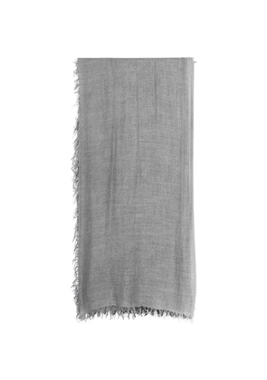 Faliero Sarti Enrichetta fringed scarf - Grey