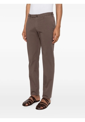 Incotex belt-loop trousers - Brown