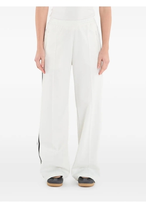 adidas pleated track pants - White