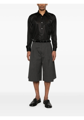 Comme des Garçons Homme Plus chest-pocket shirt - Black