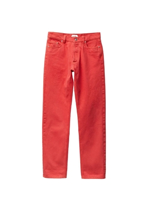 Versace straight-leg jeans - Red