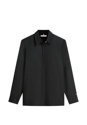 Tommy Hilfiger collared long-sleeve shirt - Black