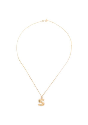 Completedworks S-pendant necklace - Gold