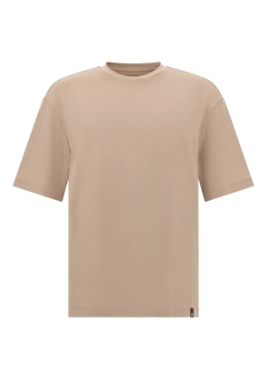 Boggi Milano cotton T-shirt - Brown