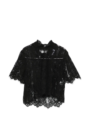 IMPERIAL lace top - Black